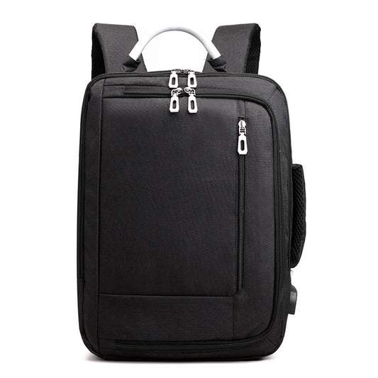 cxs-620 Multifunctional Oxford Laptop Bag Backpack (Black) by bashfashion