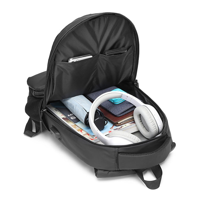 cxs-622 Multifunctional Oxford Laptop Bag Backpack (Black) by bashfashion