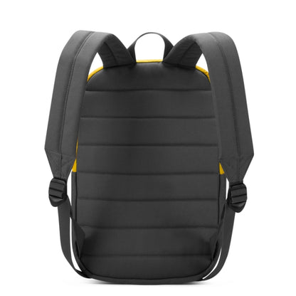 POFOKO XY Series 13.3 inch Fashion Color Matching Multi-functional Backpack Computer Bag, Size: S (Yellow) by POFOKO