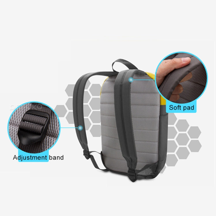 POFOKO XY Series 14-15.4 inch Fashion Color Matching Multi-functional Backpack Computer Bag, Size: M by POFOKO