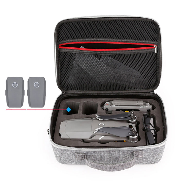 Shockproof Waterproof Portable Case for DJI Mavic 2 Pro / Zoom and Accessories, Size: 29cm x 19.5cm x 12.5cm(Grey) by bashfashion