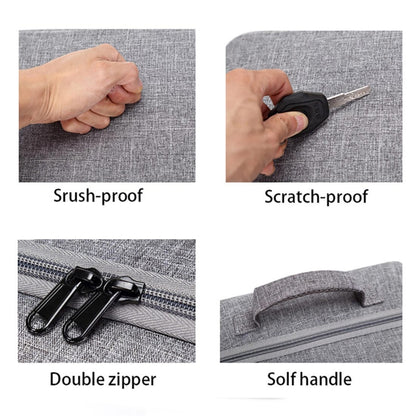 Shockproof Waterproof Portable Case for DJI Mavic 2 Pro / Zoom and Accessories, Size: 29cm x 19.5cm x 12.5cm(Grey) by bashfashion