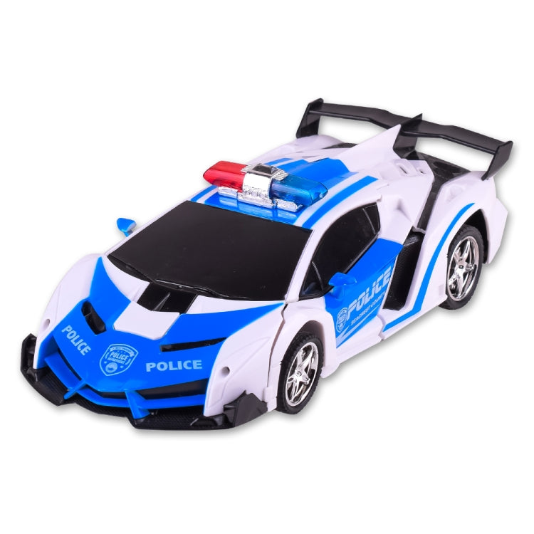 1023 4 Channels Remotely Deformed Car Police Model Car Toy Car by bashfashion