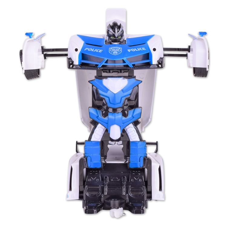 1023 4 Channels Remotely Deformed Car Police Model Car Toy Car by bashfashion