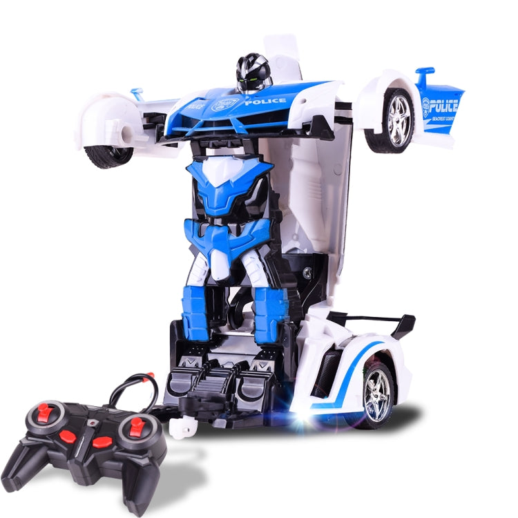 1023 4 Channels Remotely Deformed Car Police Model Car Toy Car by bashfashion