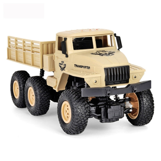 JJR/C 1:18 2.4Ghz 4 Channel Remote Control Dongfeng 7 Six-wheeled Armor Truck Vehicle Toy(Yellow) by JJR/C