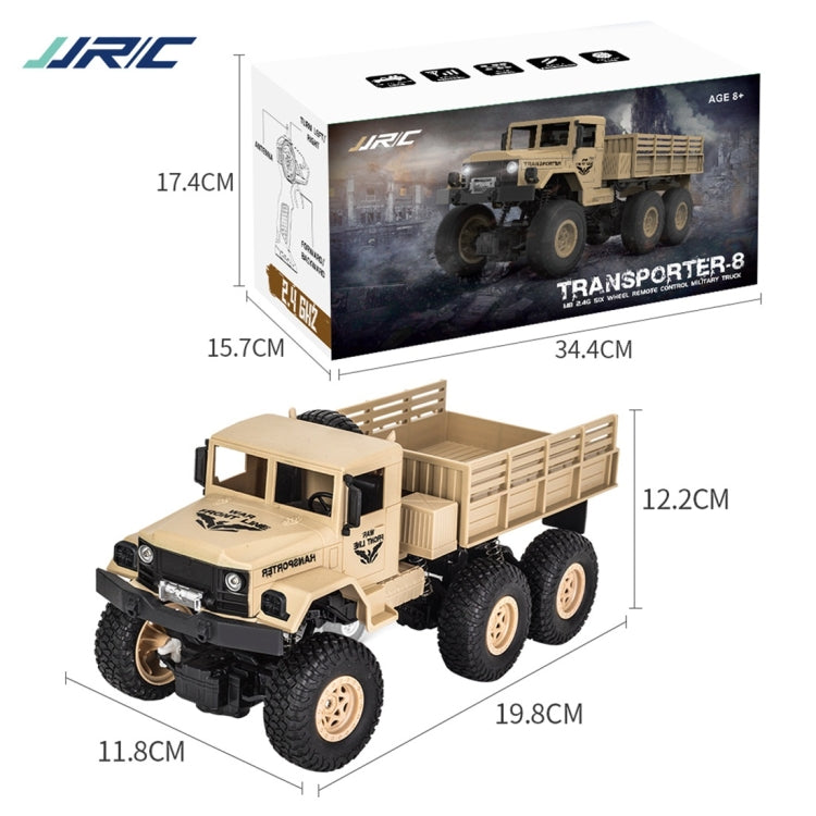 JJR/C 1:18 2.4Ghz 4 Channel Remote Control Dongfeng 8 Six-wheeled Armor Truck Vehicle Toy(Green) by JJR/C