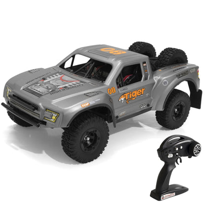 FY-08 Brushless Version 2.4G Remote Control Off-road Vehicle 1:12 Four-wheel Drive Short Truck High-speed Remote Control Car, EU Plug (Grey) by bashfashion
