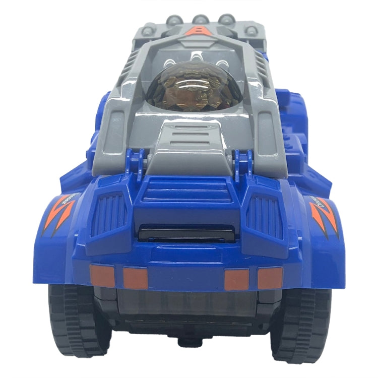 HG-882 Electric Dinosaur Deformation Car Toy Universal Light Music Toy (Blue) by bashfashion