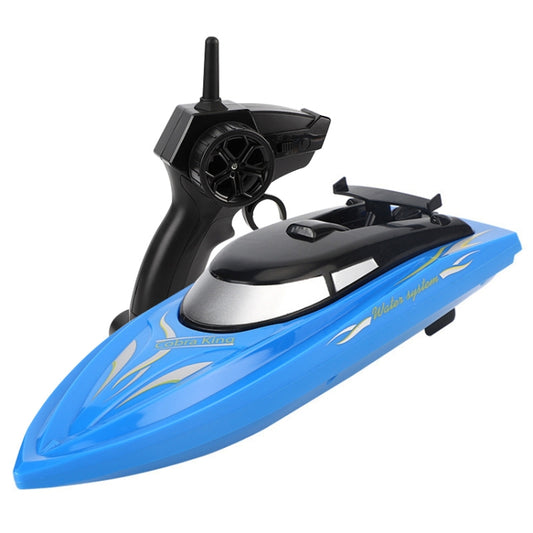 2.4G Children Rc Boat Remote Control Toy(Blue) by bashfashion