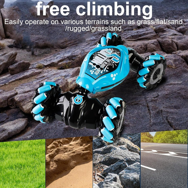 YDJ-D876 Gesture Sensing RC Stunt Car (Grey) by bashfashion