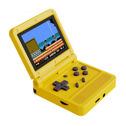 Powkiddy V90 3.0 inch IPS Screen 64-bit Retro Handheld Game Console with 16GB Memory (Yellow) by bashfashion