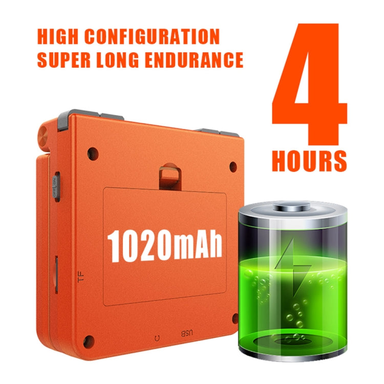 Powkiddy V90 3.0 inch IPS Screen 64-bit Retro Handheld Game Console with 16GB Memory (Yellow) by bashfashion