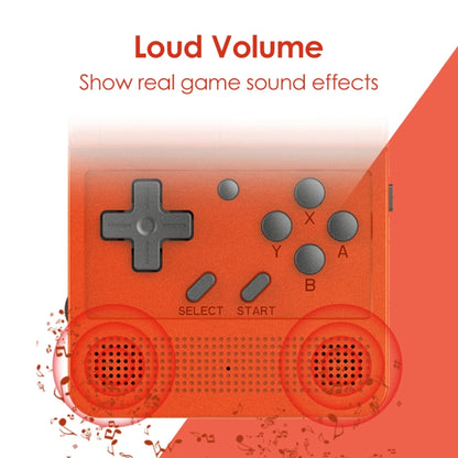 Powkiddy V90 3.0 inch IPS Screen 64-bit Retro Handheld Game Console with 16GB Memory (Yellow) by bashfashion