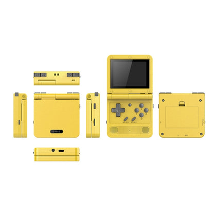 Powkiddy V90 3.0 inch IPS Screen 64-bit Retro Handheld Game Console with 16GB Memory (Yellow) by bashfashion