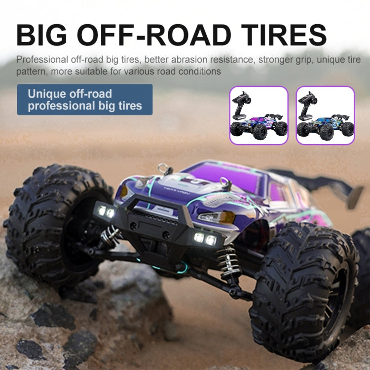 SCY-16101 2.4G 1:16 Electric 4WD RC Monster Truck Coupe Car Toy (Blue) by bashfashion