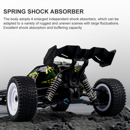 SCY-16201 2.4G 1:16 Electric 4WD RC Racing Off-road Vehicle Car Toy (Green) by bashfashion