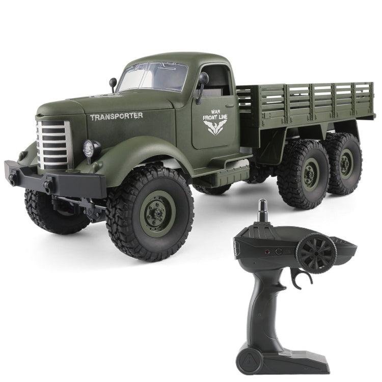 JJR/C Q60 Transporter-1 Full Body 1:16 Mini 2.4GHz RC 6WD Tracked Off-Road Military Truck Car Toy(Army Green) by JJR/C