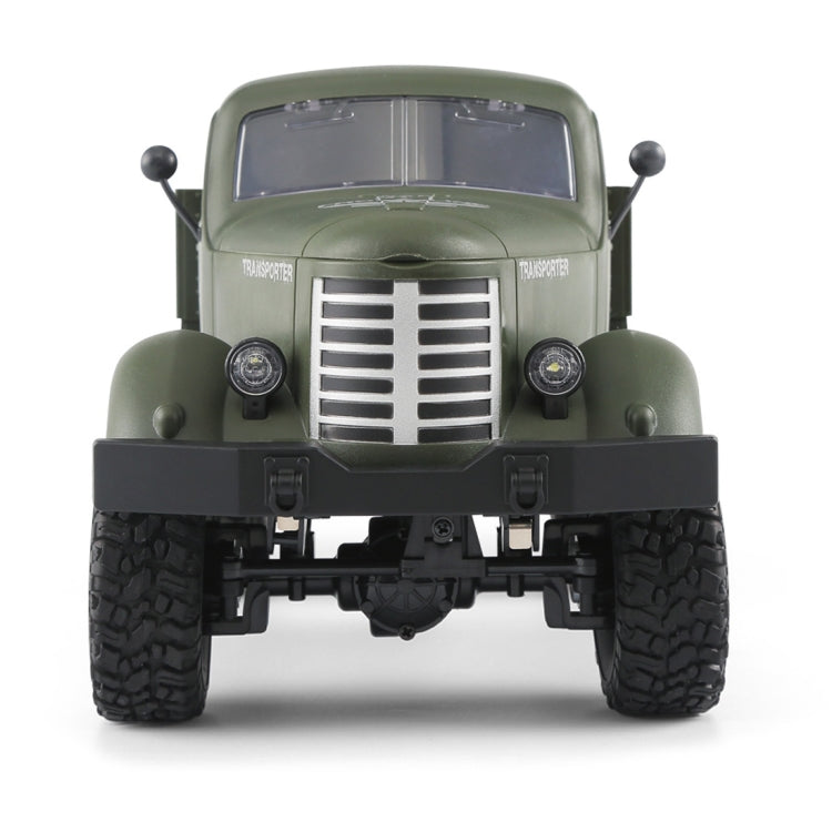 JJR/C Q60 Transporter-1 Full Body 1:16 Mini 2.4GHz RC 6WD Tracked Off-Road Military Truck Car Toy(Army Green) by JJR/C