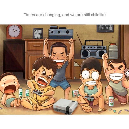 Retro Classic TV Mini Game Console, Built-in 620 Games, US Plug by bashfashion