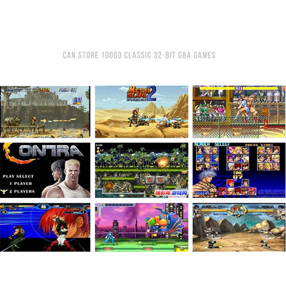 X6 4.3 inch Screen Retro Portable Game Console with 3MP Camera, Built-in 10000 Games, Supports E-book / Recording / Music Playing / Video Playing(Black) by bashfashion