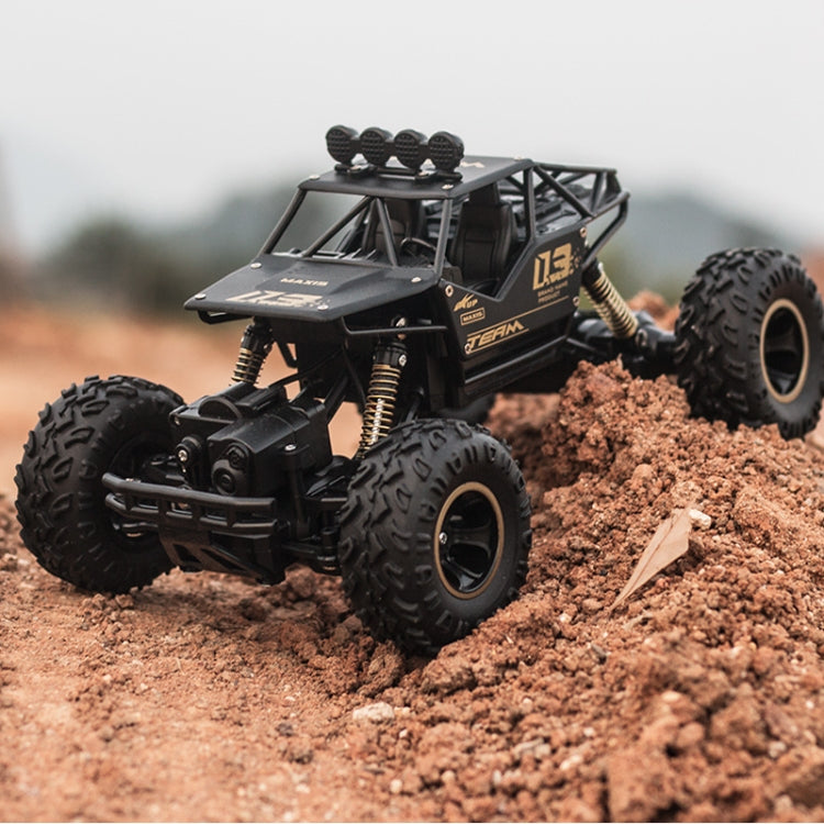HD6141 1:16 Mountain-climbing Four-wheel Children Remote-controlled Off-road Vehicle Toy(Black) by bashfashion