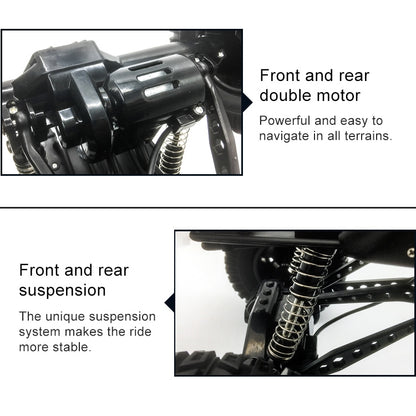 1:8 Alloy Remote Control Climbing Car Off-road Vehicle Toy (Gold) by bashfashion