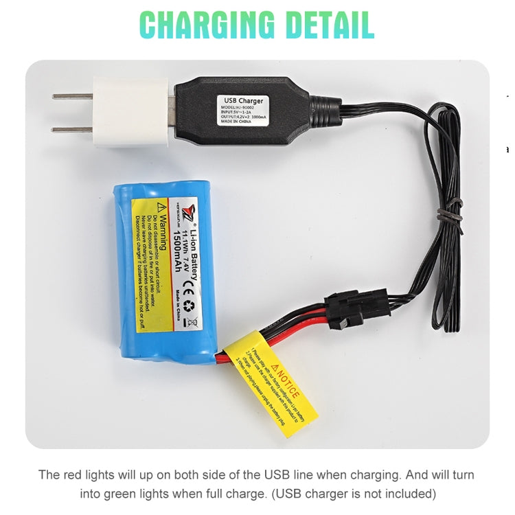 HongXunJie HJ806 2.4Ghz Water Cooling High Speed Racing Boats with Remote Controller, Auto Flip Function, 200m Control Distance(Red) by bashfashion