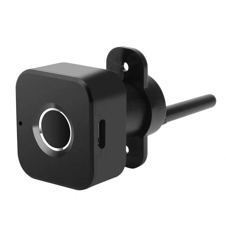 BP01-A Micro USB Charging Triple Drawer Left Hand Unlocking Smart Semiconductor Fingerprint Lock(Black) by bashfashion