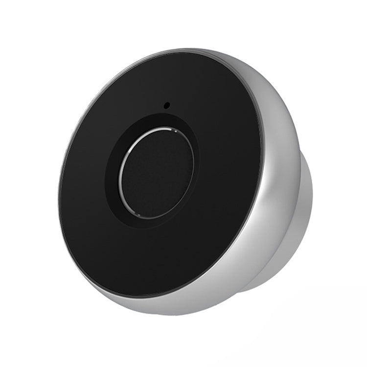 T5 Handle Version Aluminum Alloy Panel Fingerprint Drawer Lock(Black) by bashfashion