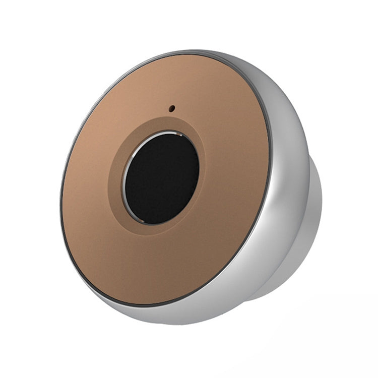 T5 Handle Version Aluminum Alloy Panel Fingerprint Drawer Lock(Pink) by bashfashion