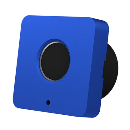 T5 Square Version Aluminum Alloy Panel Fingerprint Drawer Lock(Blue) by bashfashion