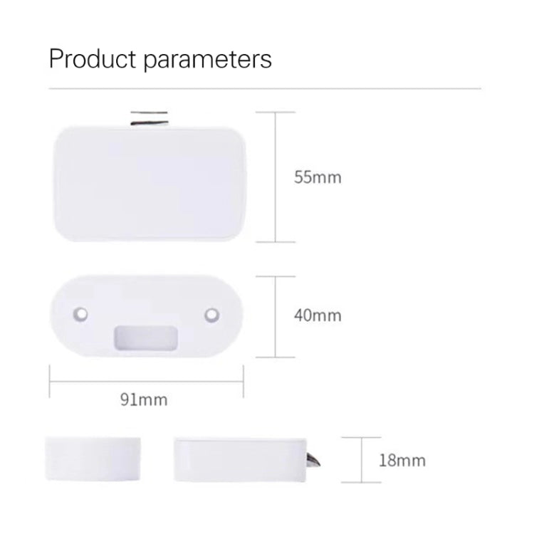 T1 APP Smart Drawer Lock Invisible Lock, Only Supports Remote Authorization to Unlock(White) by bashfashion