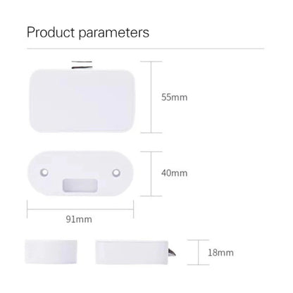 T1 APP Smart Drawer Lock Invisible Lock, Only Supports Remote Authorization to Unlock(White) by bashfashion