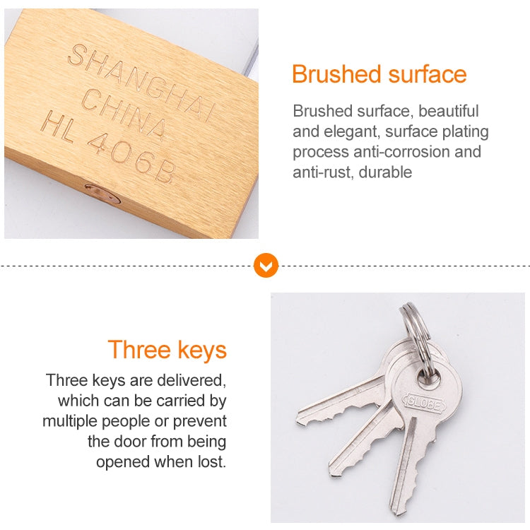 Copper Padlock Small Lock, Style: Short Lock Beam, 20mm Not Open by bashfashion