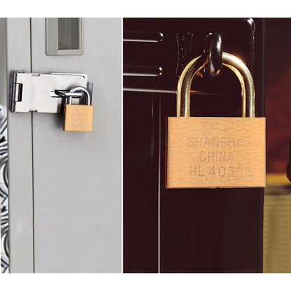 Copper Padlock Small Lock, Style: Short Lock Beam, 25mm Open by bashfashion