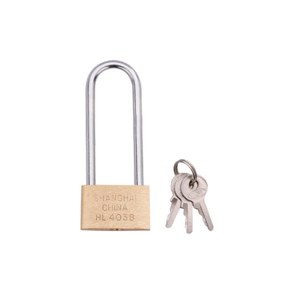 Copper Padlock Small Lock, Style: Long Lock Beam, 30mm Not Open by bashfashion