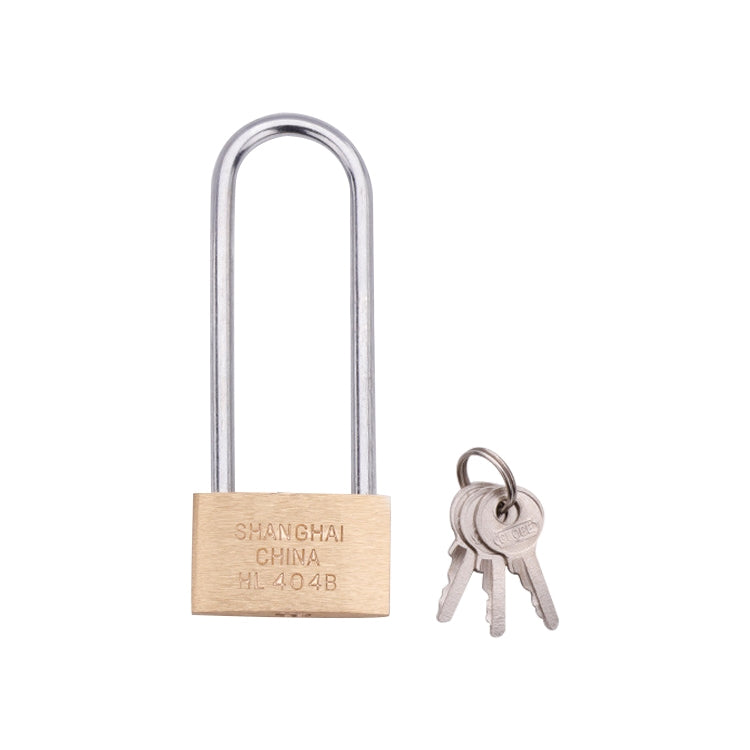 Copper Padlock Small Lock, Style: Long Lock Beam, 40mm Not Open by bashfashion