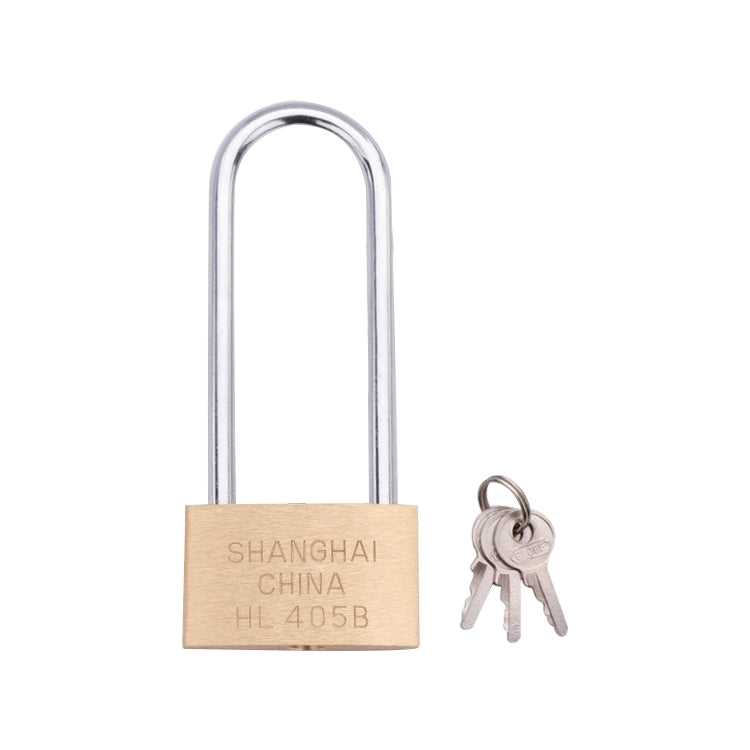 Copper Padlock Small Lock, Style: Long Lock Beam, 50mm Not Open by bashfashion