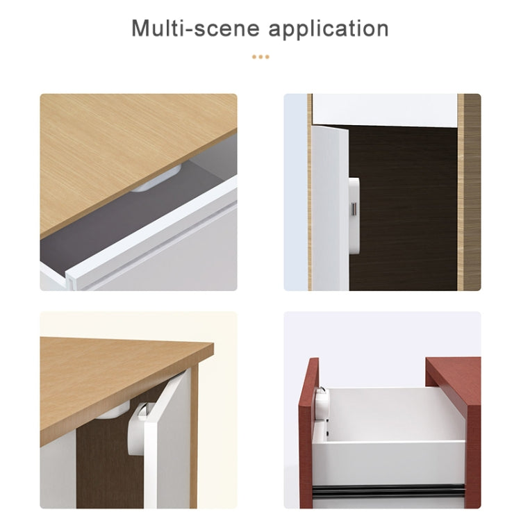 Original Xiaomi Youpin YEELOCK Smart Drawer Cabinet Lock Switch, US Plug(White) by Xiaomi