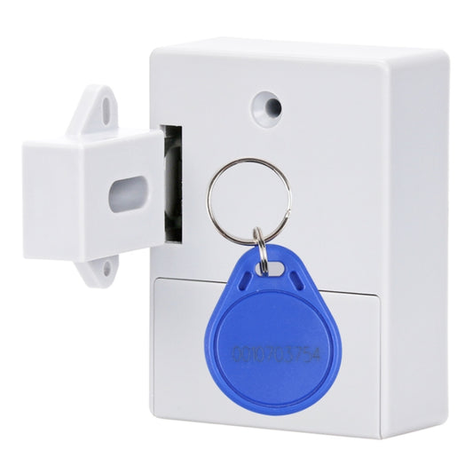 T3 ABS Magnetic Card Induction Lock Invisible Bilateral Open Cabinet Door Lock (White) by bashfashion