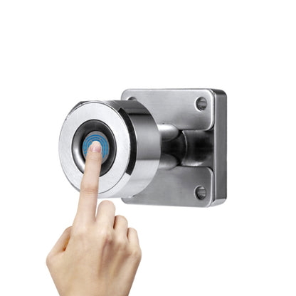 T21F Micro USB Charging Zinc Alloy Smart Single Open Fingerprint Drawer Lock File Cabinet Lock by bashfashion