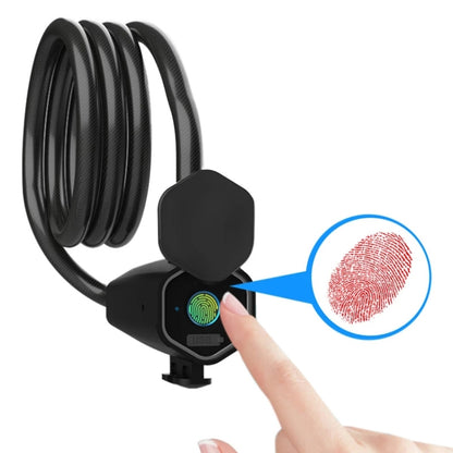 W16 IP65 Waterproof Fingerprint Lock Steel Rope Anti-theft Electric Car Lock Bluetooth APP Electronic Lock by bashfashion