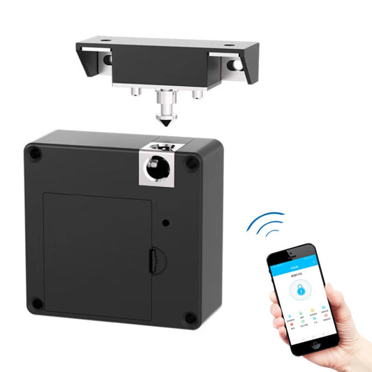 T8+ Non-opening Drawer Lock APP + IC Card Invisible Universal Cabinet Lock by bashfashion