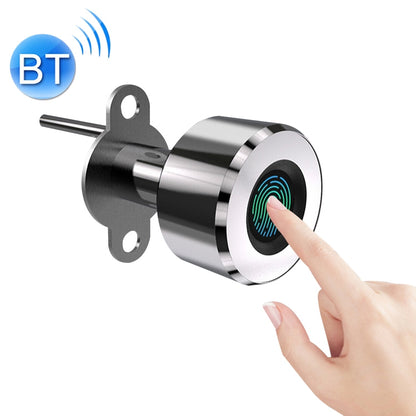 T23FB Micro USB Charging Zinc Alloy Smart Fingerprint + Bluetooth Triple Linkage Open Drawer Lock File Cabinet Lock by bashfashion