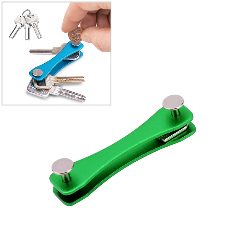 Portable Metal Key Storage Clip(Green) by bashfashion