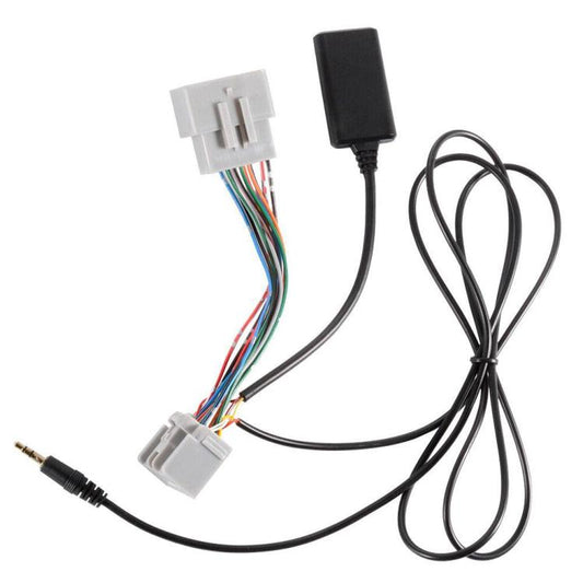 Car Wireless Bluetooth Module AUX Audio Adapter Cable + Bluetooth Audio Receiver for Volvo C S V CX Series 30 40 50 60 70 by bashfashion