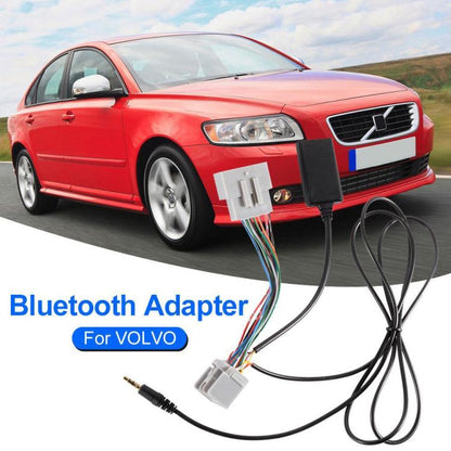 Car Wireless Bluetooth Module AUX Audio Adapter Cable + Bluetooth Audio Receiver for Volvo C S V CX Series 30 40 50 60 70 by bashfashion