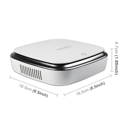 XJ-002 Car / Household Smart Touch Control Air Purifier Negative Ions Air Cleaner(White) by bashfashion