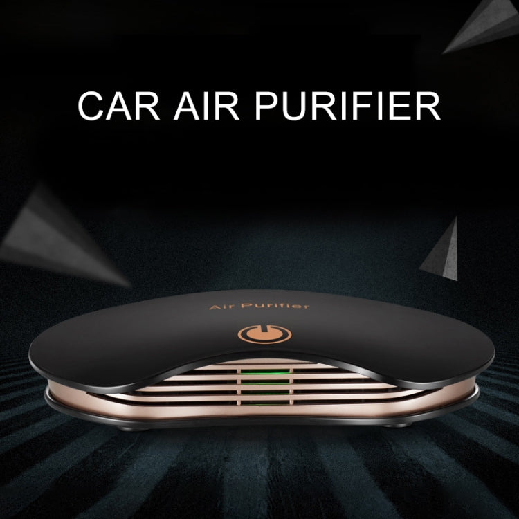 BL-001 Car / Household Smart Touch Control Air Purifier Negative Ions Air Cleaner(Black) by bashfashion